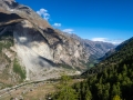 Abstieg von der Europahütte nach Randa
