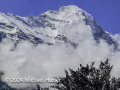 Blick auf den Gipfel der Eiger Nordwand