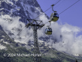 Firstbahn vor der Eiger Nordwand