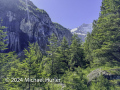 Von der Gletscherschlucht hinauf nach Bonera