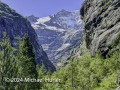 Von der Gletscherschlucht hinauf nach Bonera
