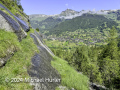 Von der Gletscherschlucht hinauf nach Bonera